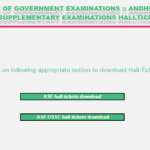 ap SSC Advanced Supplementary Exams 2024 Hall Tickets
